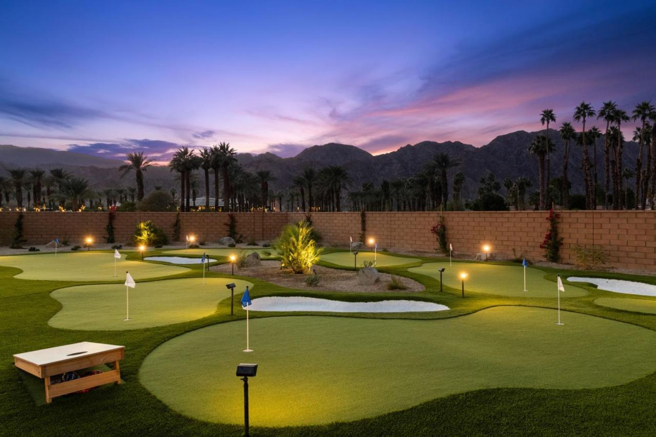 Golfers Dream Home Pool And Spa At Pga West Signature Putting Green Course La Quinta Esterno foto